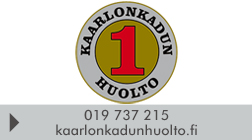 Kaarlonkadun Huolto Oy logo